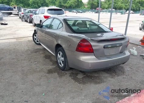 2007 Pontiac Grand Prix из США, поврежденный, VIN 2G2WP552X71180135